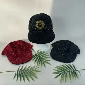 Hurry Up | Accessories | Vtg Hurry Up Womens 8s Sequin  display picture 3